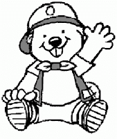 Beaver Activities: Coloring pages