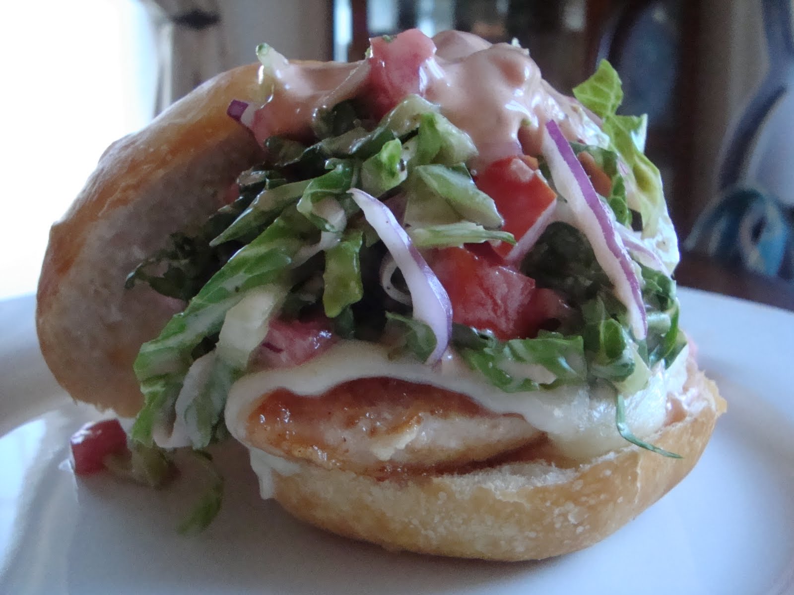 Kitchen Centsability Chipotle Thousand Island Chicken Salad Sandwich