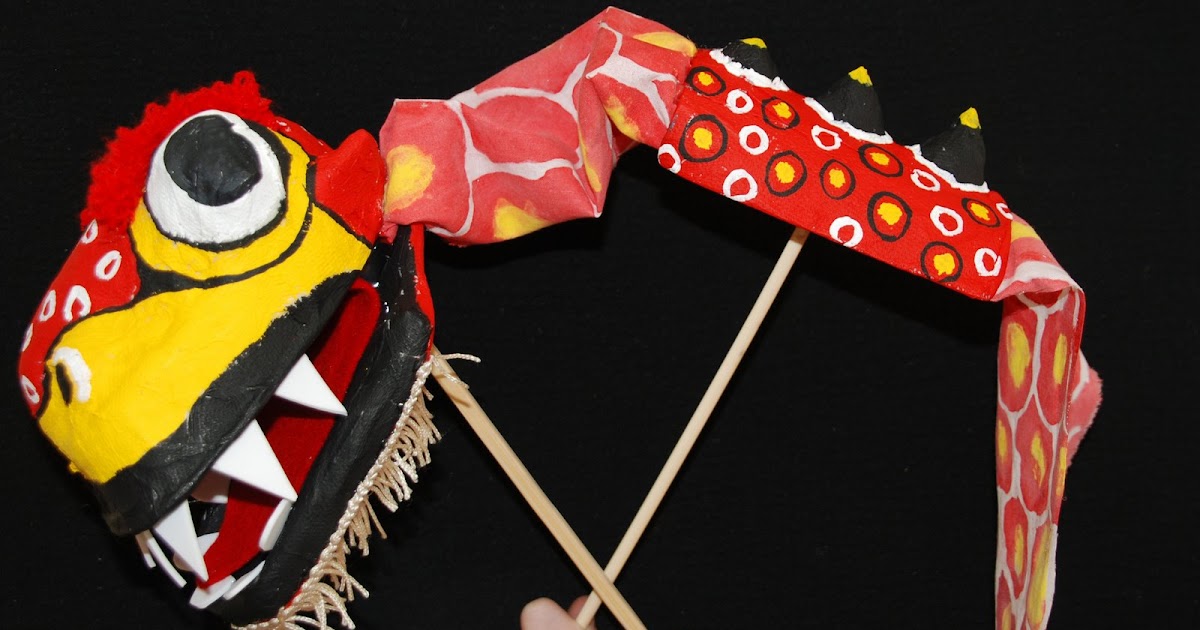 that artist woman: How to Make a Chinese Dragon Puppet