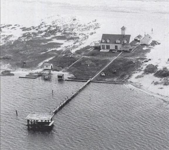 Swansboro, North Carolina History Capt. Alexander Moore House circa 1906