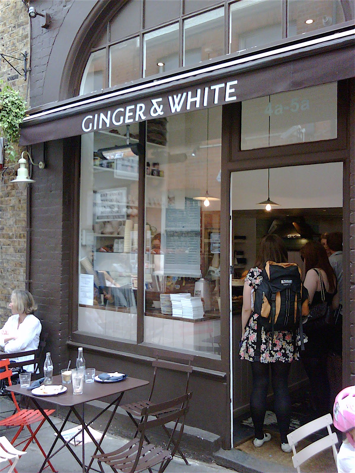 Greedy Diva Ginger and White Coffee in London