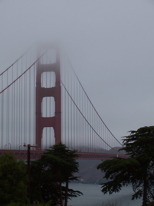 Golden Gate With Fog