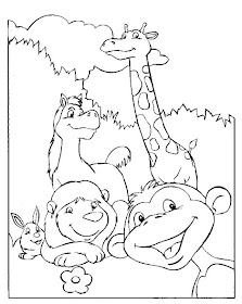 Desenhos para Colorir de Animais Macaco  Páginas de colorir com animais,  Páginas para colorir, Animais para colorir