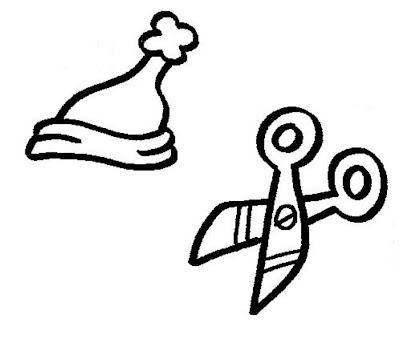 Gorro De Papai Noel Para Pintar Tesoura Para Colorir E Imprimir Mais de 25.000 coloração em kid.re classificada em 1000 aulas para se divertir. rei dos anime blogger