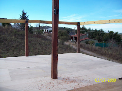 Construcción en madera: Entrepiso y Vigas para techo