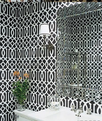 Black And White Room Decorations. Bold lack and white is the