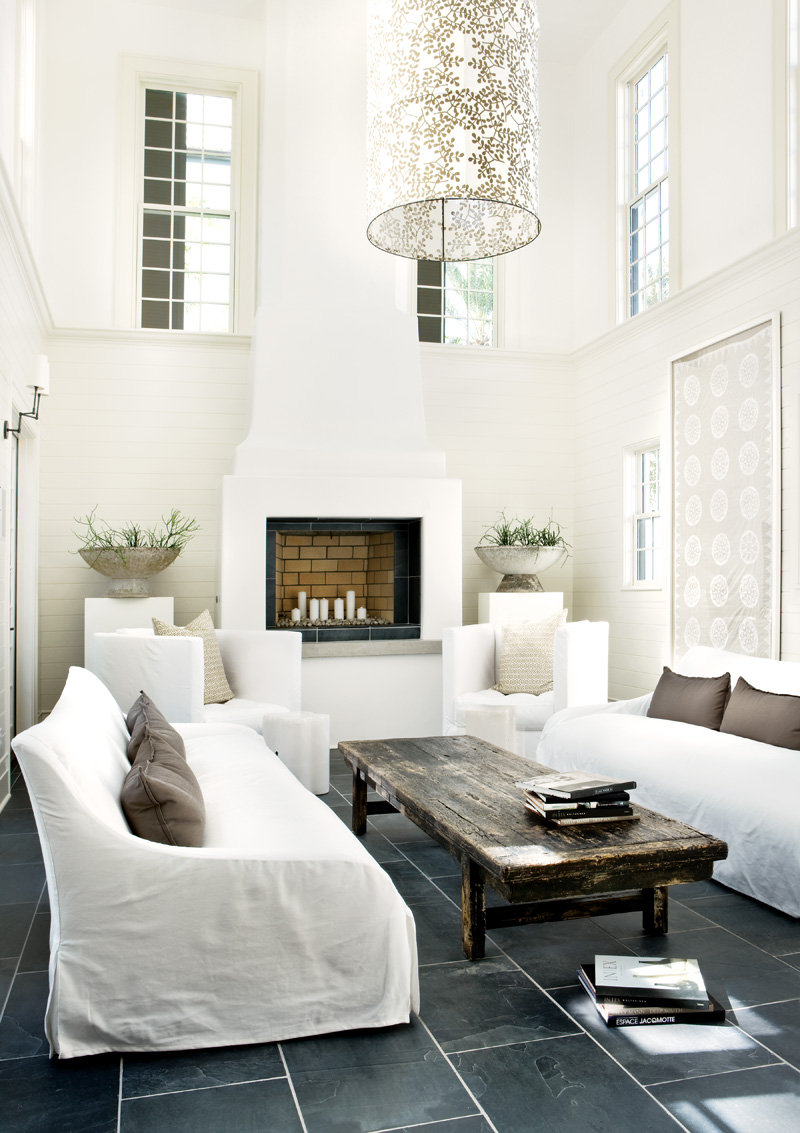 Black Slate Fireplace