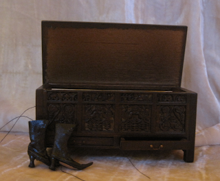 carved trunk