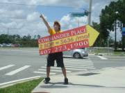 the las vegas badger worst job in las vegas sign spinner sign twirler