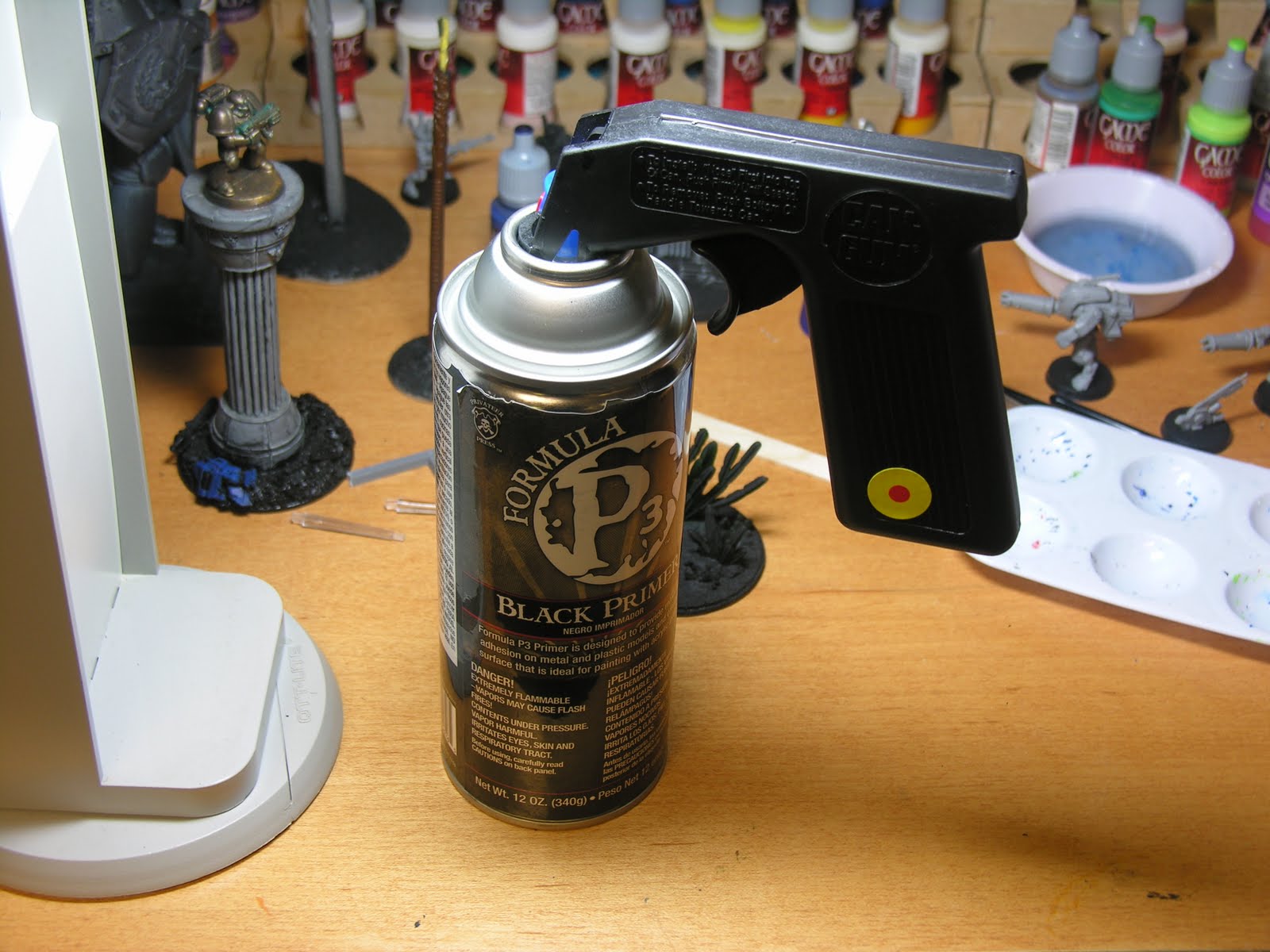 Brush and Bolter Quick Tips Spray Handles, Paint tops, and Swatch Cards