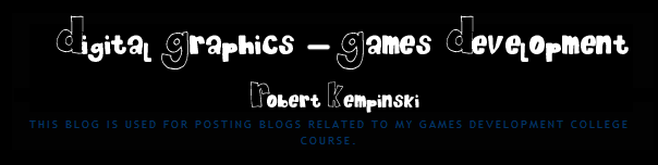 Digital Graphics - Games Development