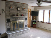 Family Room - Fireplace view