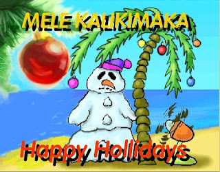 Happy Holidays, Hawaiian style