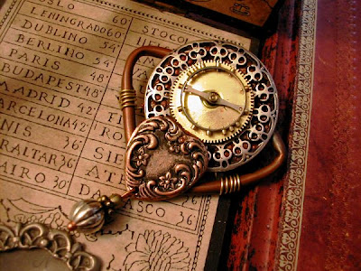 Steampunk (Stile) Steamp.brooch+gaspipe