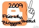 Friendly Blogger Award