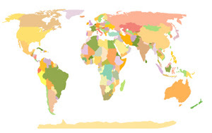 World+map+vector+art