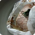 Snapper with fennel en papillote