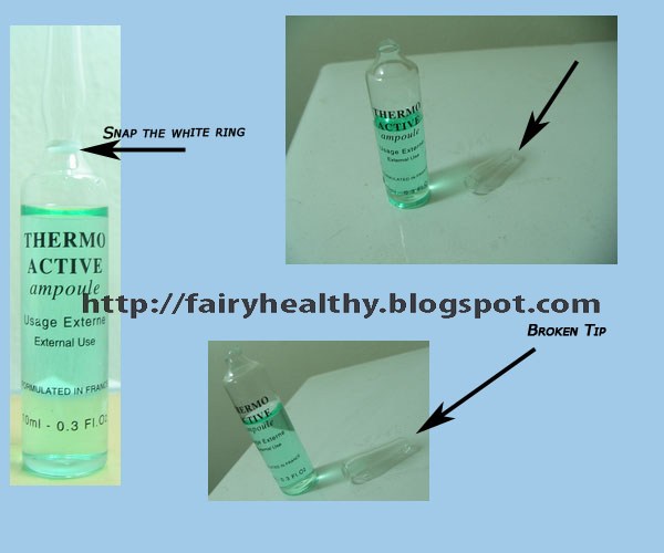 Vanity Talks How to break open slimming ampoules?