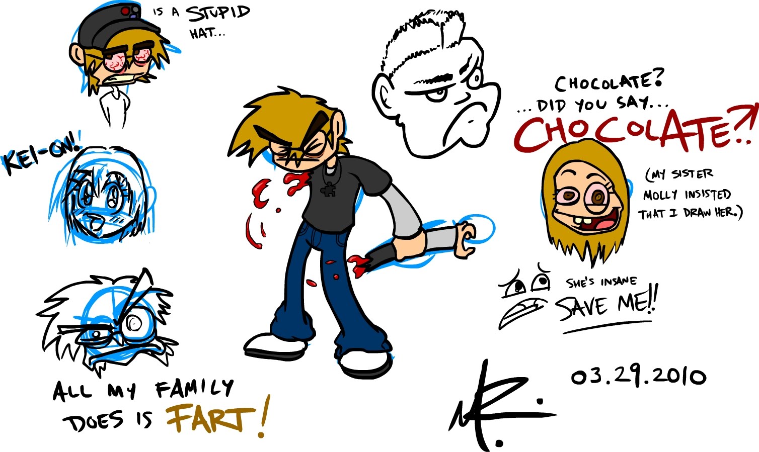 Mad Man Cartoon