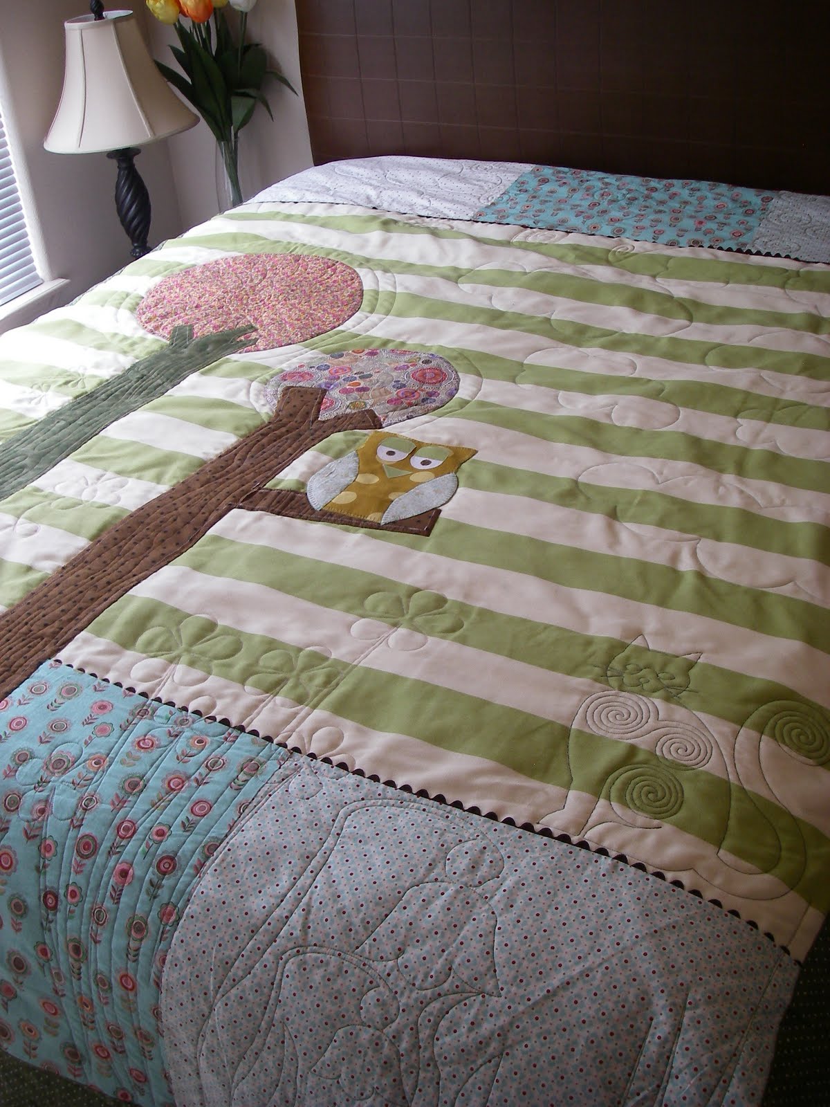 Pretty 'n Peach Pottery Barn inspired quilt