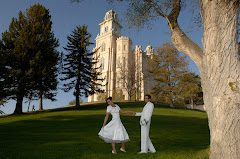 Manti Temple grounds