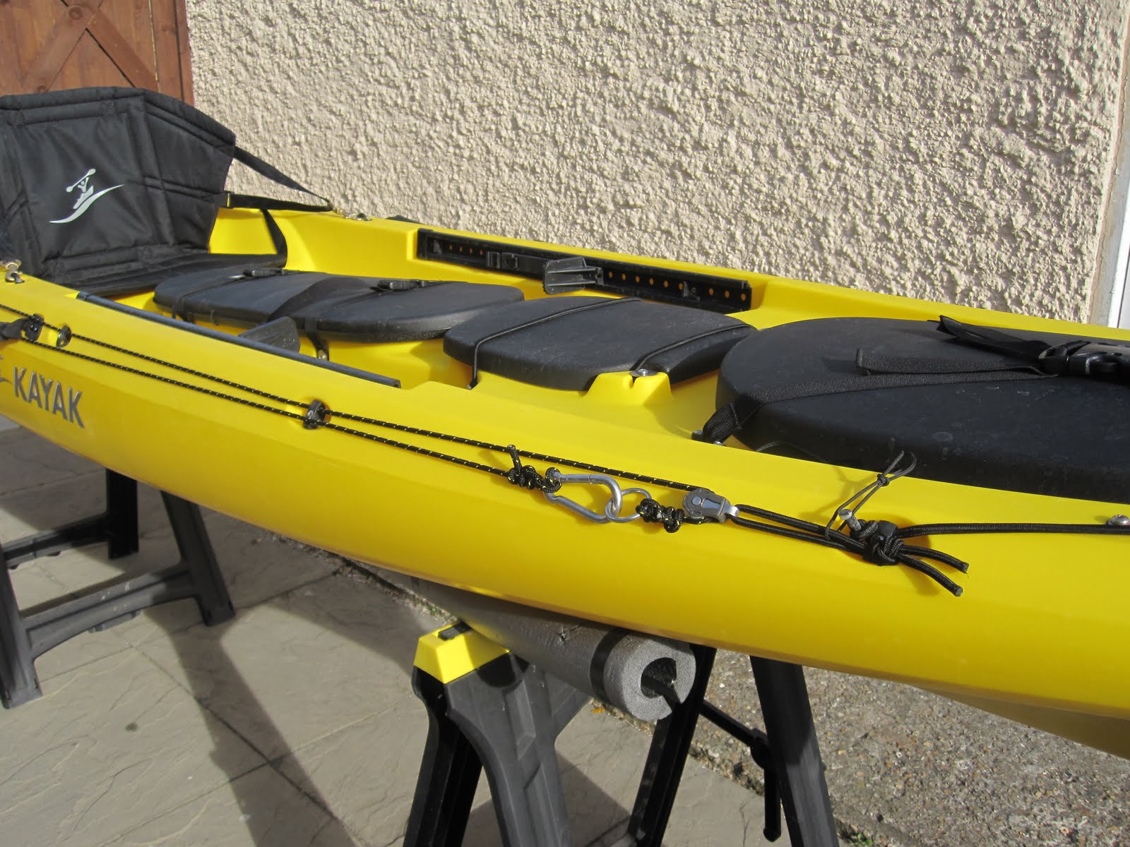 Kayak Angler UK Prowler Trident 13 Anchor Trolley Rigging