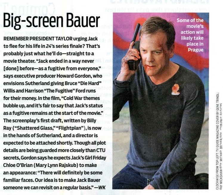 24 & Kiefer Sutherland in TV Guide TV+Guide+June+7-20+2010