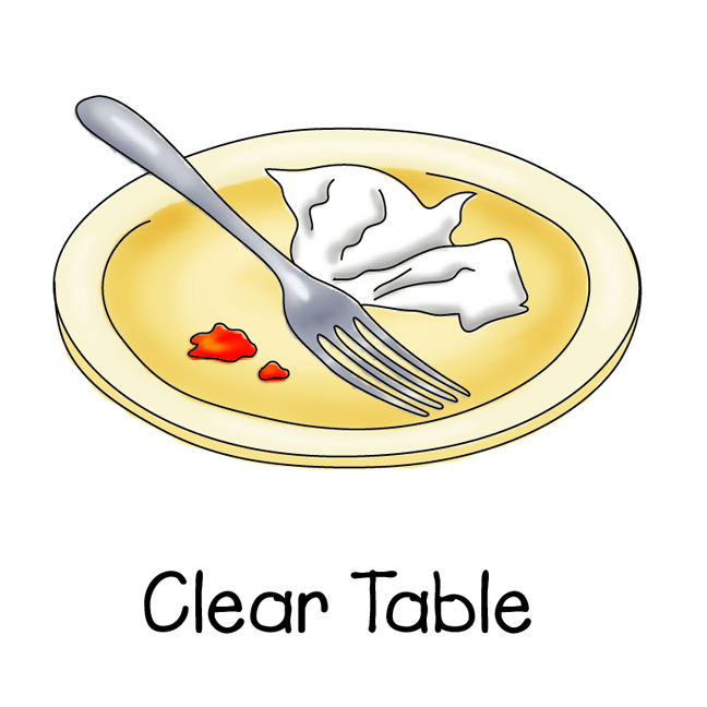 Clearing A Table