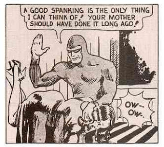 Batman spanking Superhero+spanking