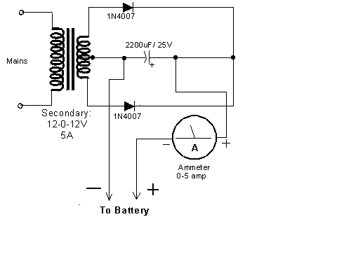 simple car battery charger