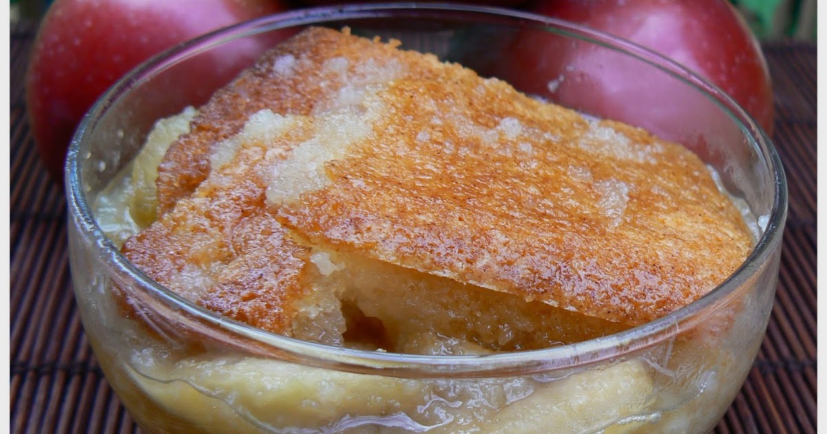 Le palais gourmand Pouding chômeur aux pommes et à l'érable