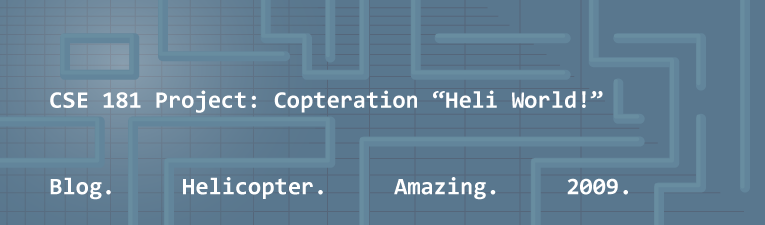 CSE 181 Project: Copteration "Heli World!"