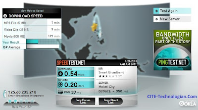 Smartbro Speedtest