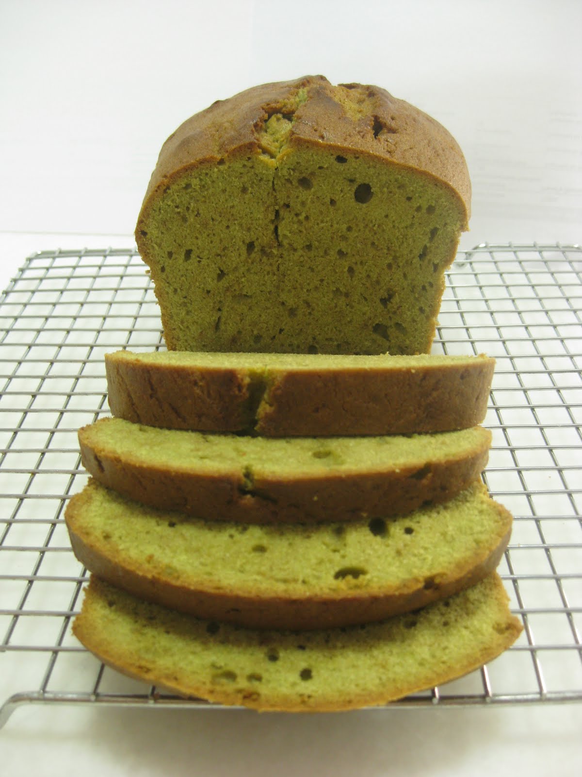 Noms I Must Green Tea Pound Cake