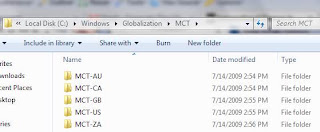 Tema Tersembunyi di Windows 7 Windows Globalization MCT Optimized Tema Tersembunyi di Windows 7