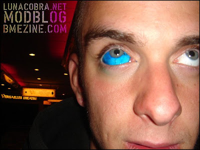 Eyeball tattoos are created by a tattoo artist who injects pigment into the