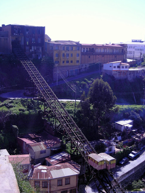 Ascensor en el Cerro Playa Ancha