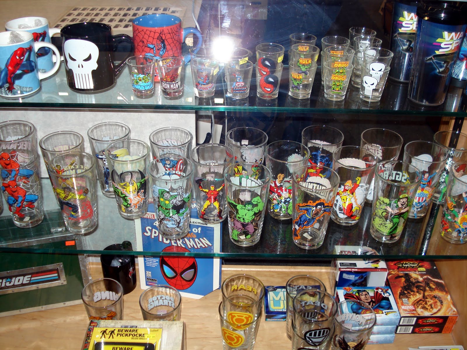 Spiderman Shot Glass