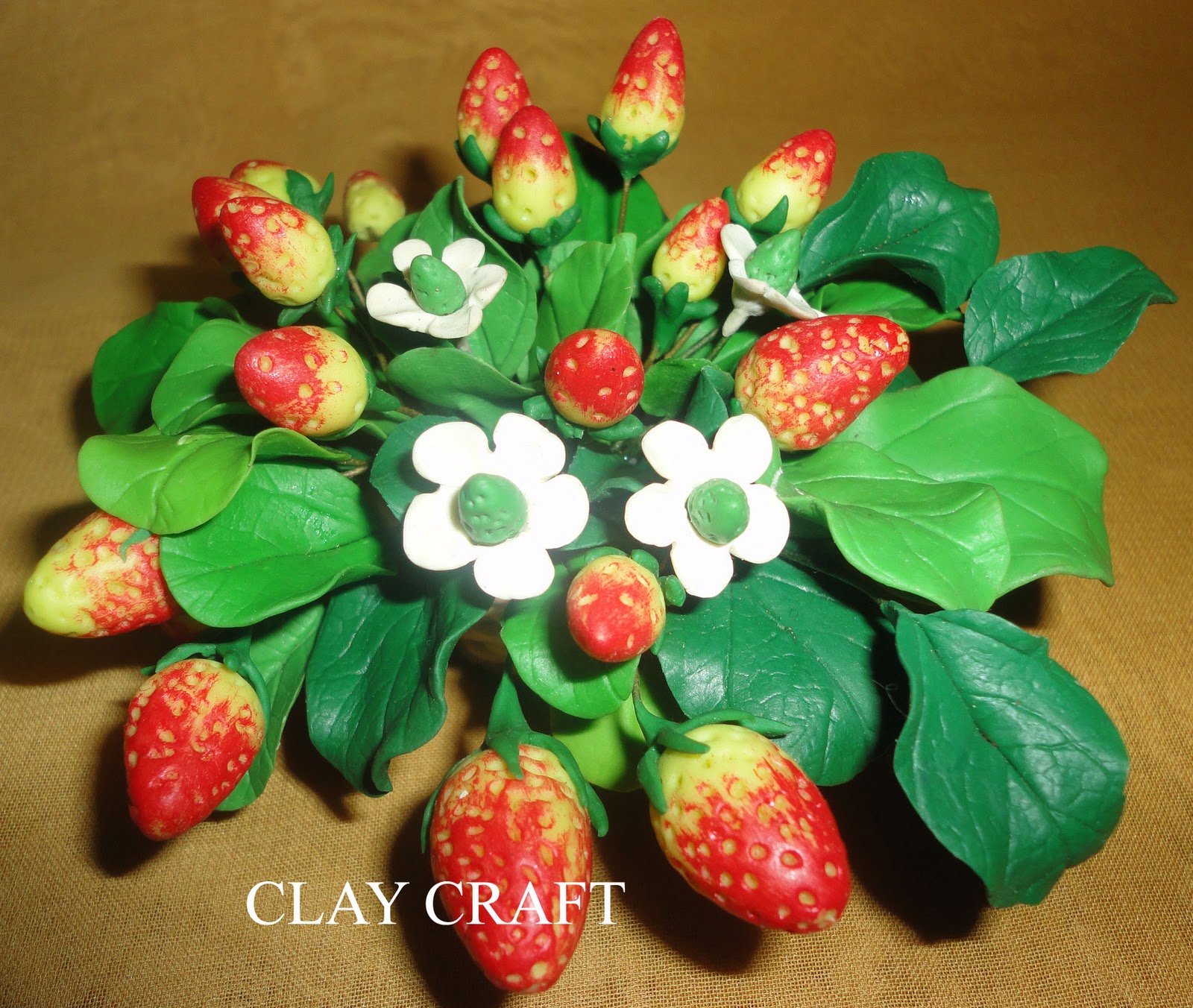 clay flowers and figurines AIR DRY CLAY FLOWERS