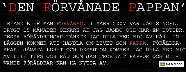 Den förvånade pappan