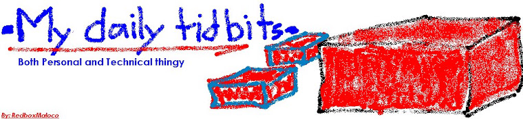 -My Daily Tidbits-