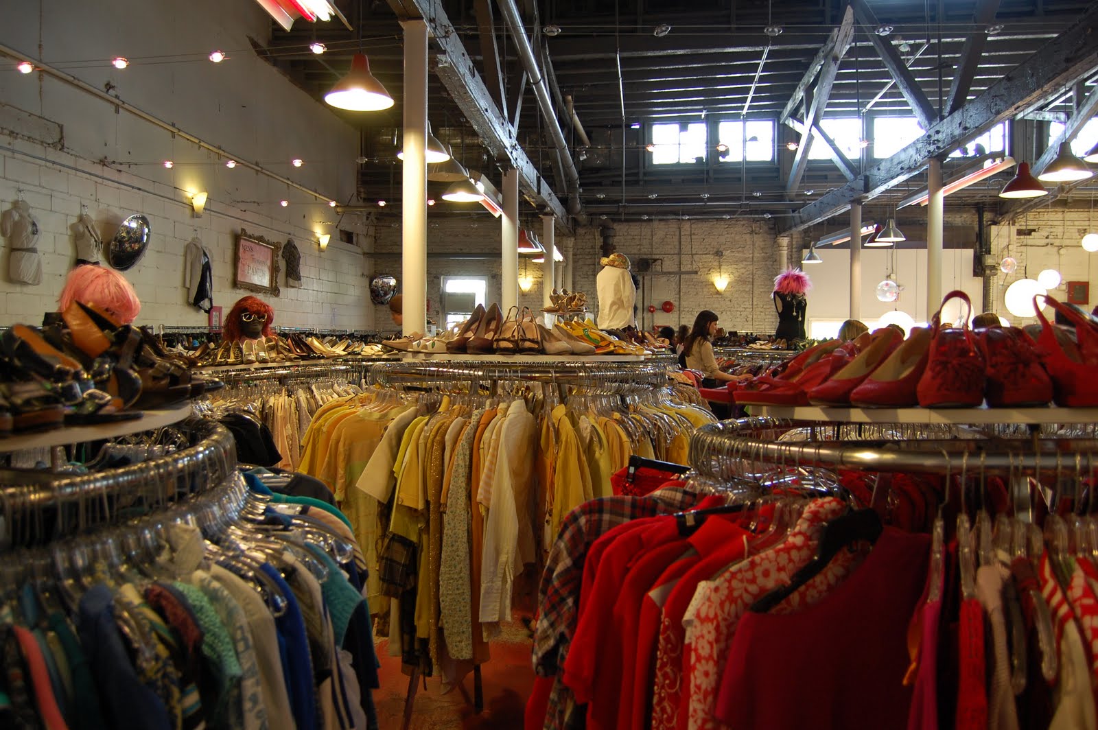 NYC SHOPPING Beacon’s Closet Feathers Boutique Vintage