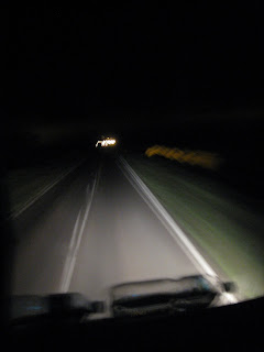 Argentina road at 2 AM.