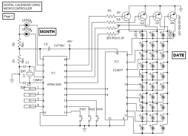 microcontroller AT89C2051.