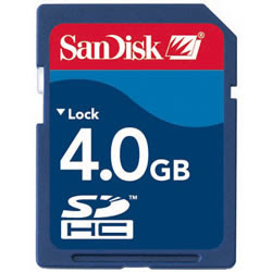 **Not all devices support SDHC