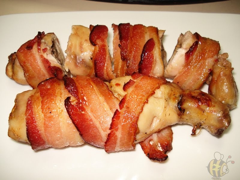 Now everyone can cook with Ezimeals... Bacon Wrapped Chicken & Butter Rice