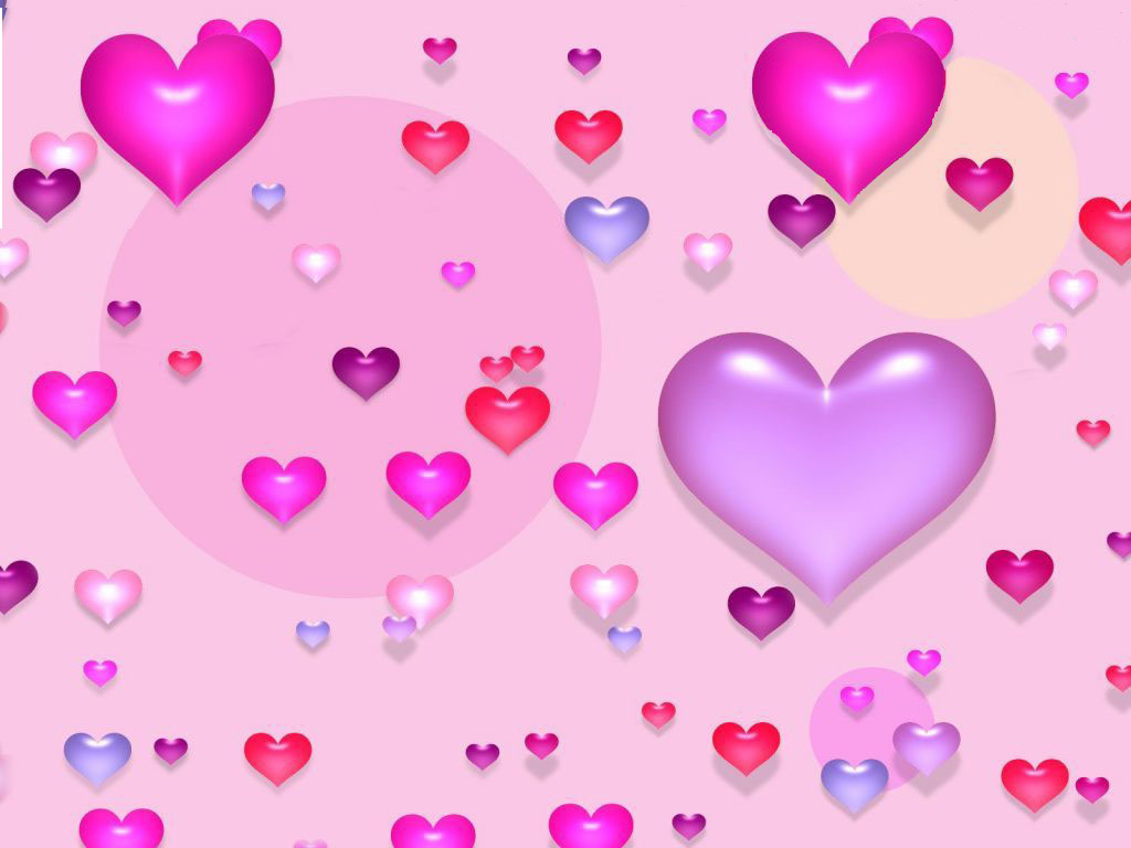 Fondo de corazones rosados Imagui