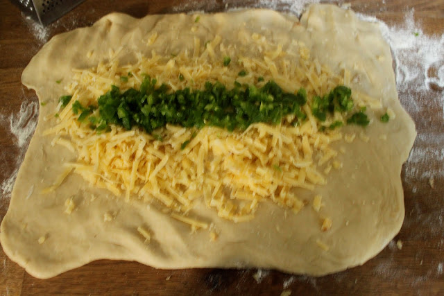 Cheese and jalapeno bread