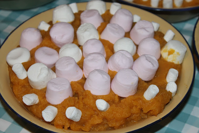 sweet potato and marshmallow pie, thanksgiving supper club