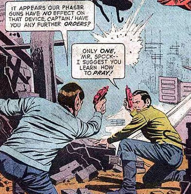 Spock, you heathen!